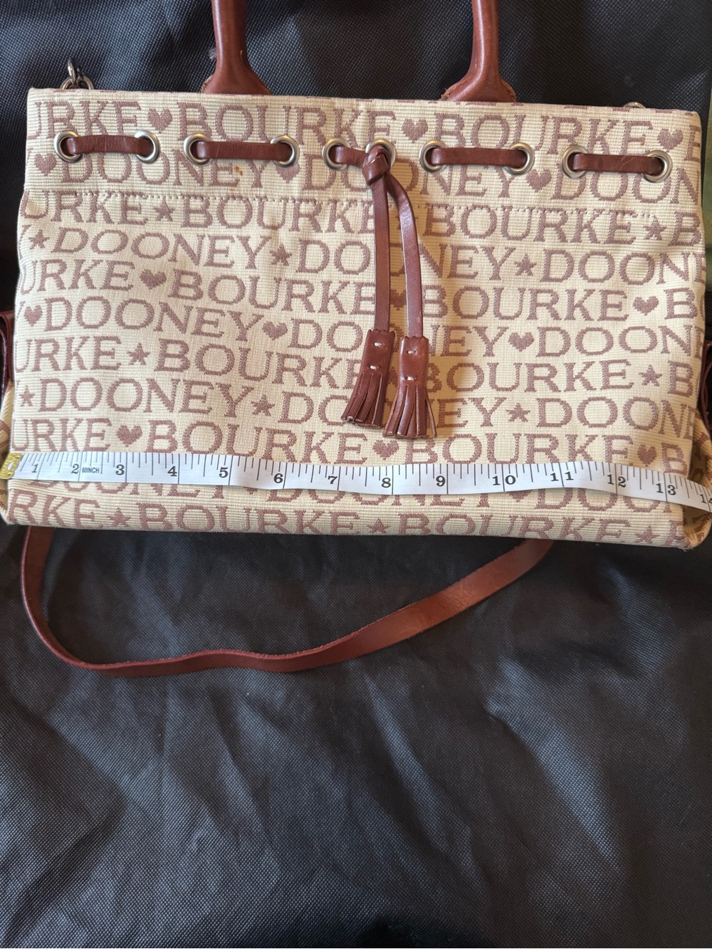 Dooney & Bourke Tote with Tassels - Picture 10 of 14